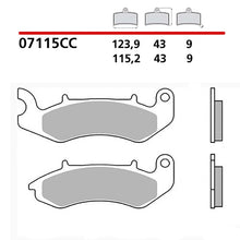 BREMBO KIT PASTIGLIE FRENO ANT. MONTA SU KEEWAY CITYBLADE I 125 16-20-07115