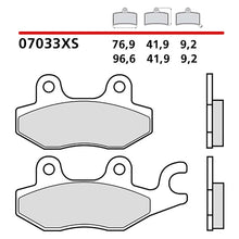 BREMBO KIT PASTIGLIE FRENO ANT. MONTA SU KYMCO DINK CLASSIC 200 03-04-07033XS
