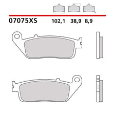 BREMBO KIT PASTIGLIE FRENO ANT. MONTA SU KYMCO XCITING I 500 07-08-07075XS
