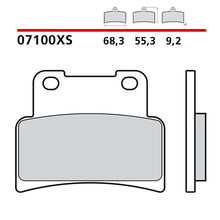 BREMBO KIT PASTIGLIE FRENO ANT. MONTA SU KYMCO XCITING I S ABS 400 17-20-07100XS