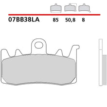 BREMBO KIT PASTIGLIE FRENO ANT. MONTA SU NORTON COMMANDO DOMINATOR 15-19-07BB38LA