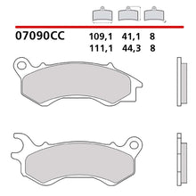 BREMBO KIT PASTIGLIE FRENO ANT. MONTA SU PEUGEOT DJANGO ALLURE 150 14-17-07090