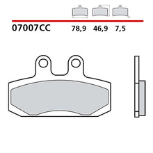 BREMBO KIT PASTIGLIE FRENO ANT. MONTA SU PEUGEOT ELYSEO 50 02-03-07007