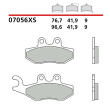 BREMBO KIT PASTIGLIE FRENO ANT. MONTA SU PIAGGIO SKIPPER 125 00-02-07056XS
