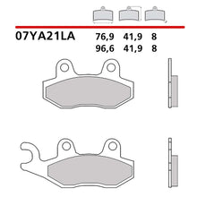 BREMBO KIT PASTIGLIE FRENO ANT. MONTA SU ROYAL ENFIELD FURY EFI 500 11-12-07YA21LA