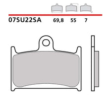 BREMBO KIT PASTIGLIE FRENO ANT. MONTA SU SUZUKI GSF S BANDIT 1200/ABS 96-00-07SU22SA