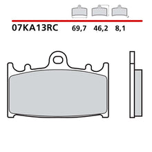 BREMBO KIT PASTIGLIE FRENO ANT. MONTA SU SUZUKI GSX-R 600 01-03-07KA13RC