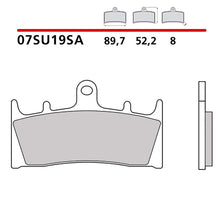 BREMBO KIT PASTIGLIE FRENO ANT. MONTA SU SUZUKI TL R 1000 98-02-07SU19SA