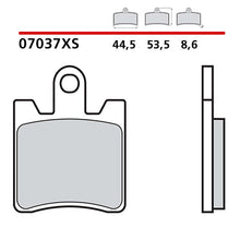 BREMBO KIT PASTIGLIE FRENO ANT. MONTA SU SYM GT 500 04-07-07037XS