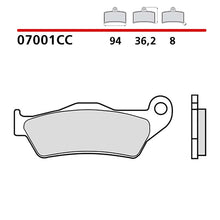 BREMBO KIT PASTIGLIE FRENO ANT. MONTA SU YAMAHA MAJESTY 150 98-02-07001