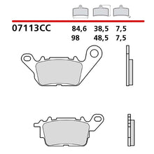 BREMBO KIT PASTIGLIE FRENO ANT. MONTA SU YAMAHA N-MAX 150 15-17-07113
