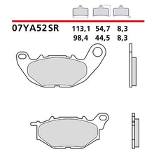 BREMBO KIT PASTIGLIE FRENO ANT. MONTA SU YAMAHA X-MAX MAX TECH 125 20-20-07YA52SR
