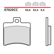 BREMBO KIT PASTIGLIE FRENO POST. MONTA SU BETA EIKON 150 00-06