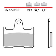 BREMBO KIT PASTIGLIE FRENO POST. MONTA SU BMW S 1000 RR (K67) 1000 20-22-COD.07KS06SP