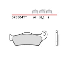 BREMBO KIT PASTIGLIE FRENO POST. MONTA SU DUCATI MULTISTRADA 1260 18-20-COD.07BB04TT