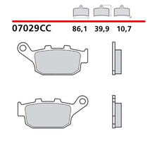 BREMBO KIT PASTIGLIE FRENO POST. MONTA SU PEUGEOT SV 250 01-02