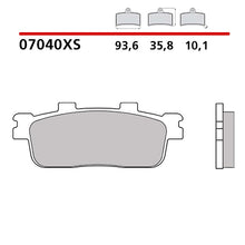BREMBO KIT PASTIGLIE FRENO POST. MONTA SU SYM QUADLANDER 250 06-07-COD.07040XS