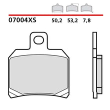 BREMBO KIT PASTIGLIE FRENO POST. MONTA SU YAMAHA X-MAX SPORT 125 11-13-COD.07004XS