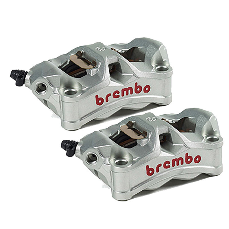 BREMBO KIT PINZE FRENO RADIALI STYLEMA MONOBLOCCO PER DUCATI X DIAVEL S 16-17 TITANIO