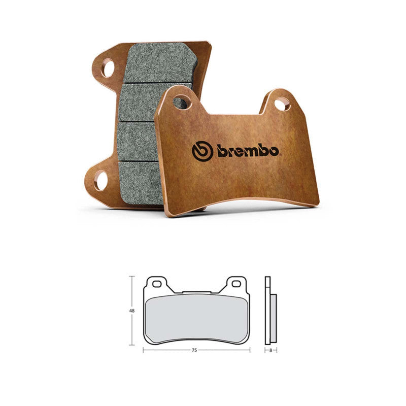 BREMBO PASTIGLIE FRENO Z04 MONTA SU HONDA CB1000 R 11-16