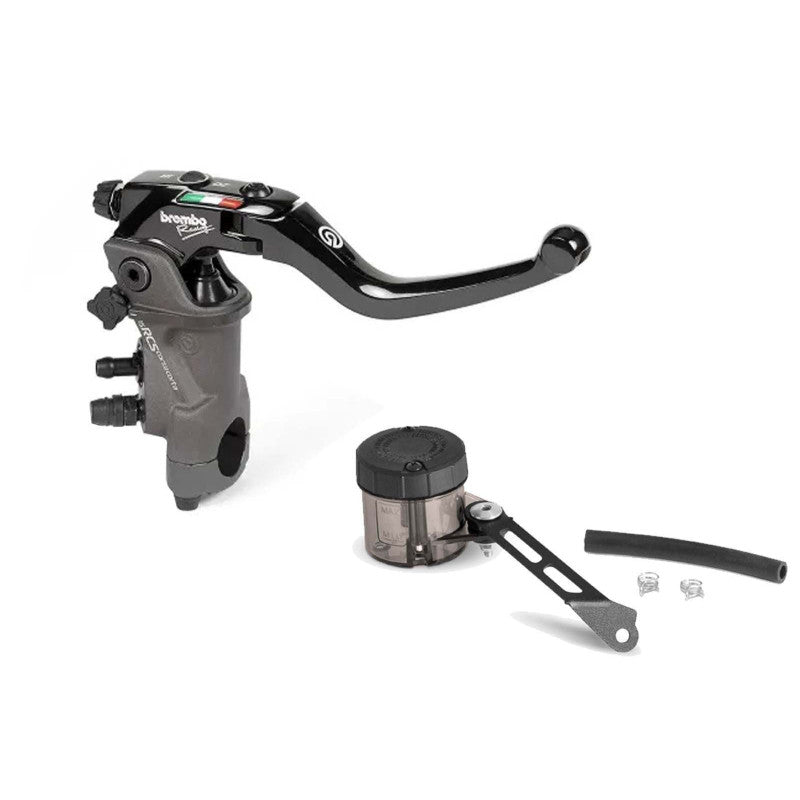 BREMBO POMPA FRENO RADIALE 15RCS CORSACORTA LEVA CORTA + KIT SERBATOIO PER TRIUMPH STREET SCRAMBLER 19-22