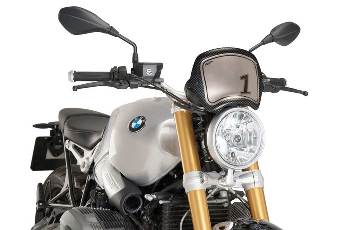 PUIG CARENATURA FRONTALE PER BMW R NINE T 21-24 CARBON LOOK