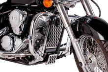 CUSTOM ACCES COPRI RADIATORE PER KAWASAKI VN900 CUSTOM 07-16 INOX