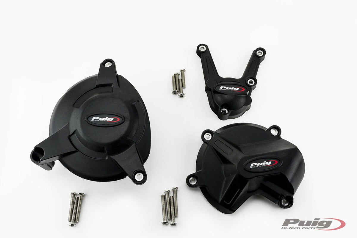 PUIG PROTEZIONE CARTER MOTORE PER BMW S1000R 17-20 NERO
