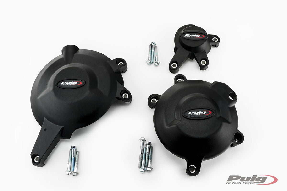 PUIG PROTEZIONE CARTER MOTORE PER KAWASAKI ER-6N 09-11 NERO