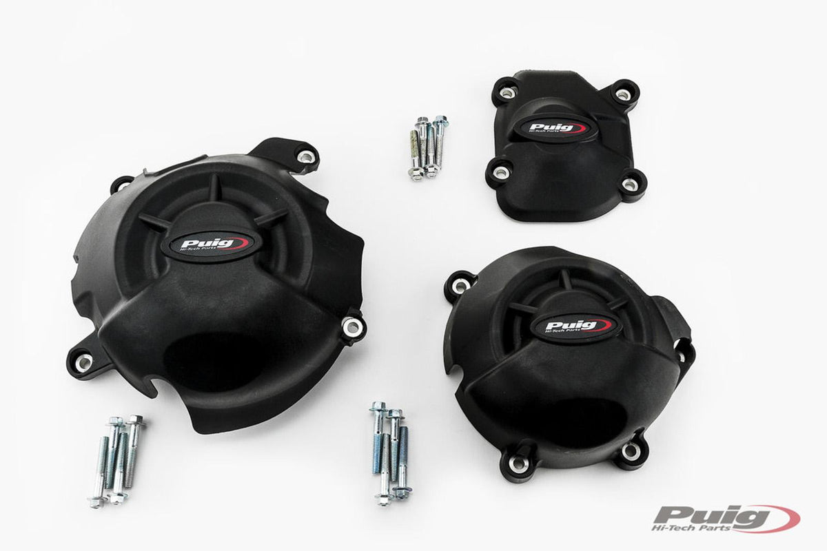 PUIG PROTEZIONE CARTER MOTORE PER KAWASAKI Z800E 13-16 NERO