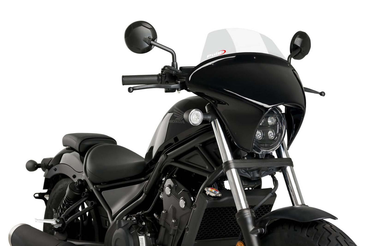 PUIG CUPOLINO BATWING SML TOURING PER HONDA CMX500 REBEL 20-24 TRASPARENTE-21066W