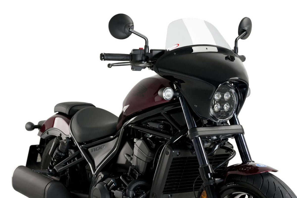PUIG CUPOLINO BATWING SML TOURING PER HONDA CMX1100 DCT REBEL 21-24 TRASPARENTE-21070W