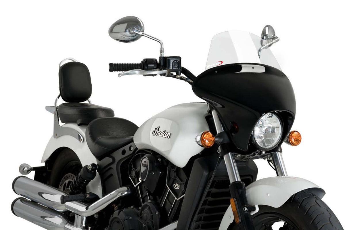 PUIG CUPOLINO BATWING SML TOURING PER INDIAN SCOUT 15-20 TRASPARENTE