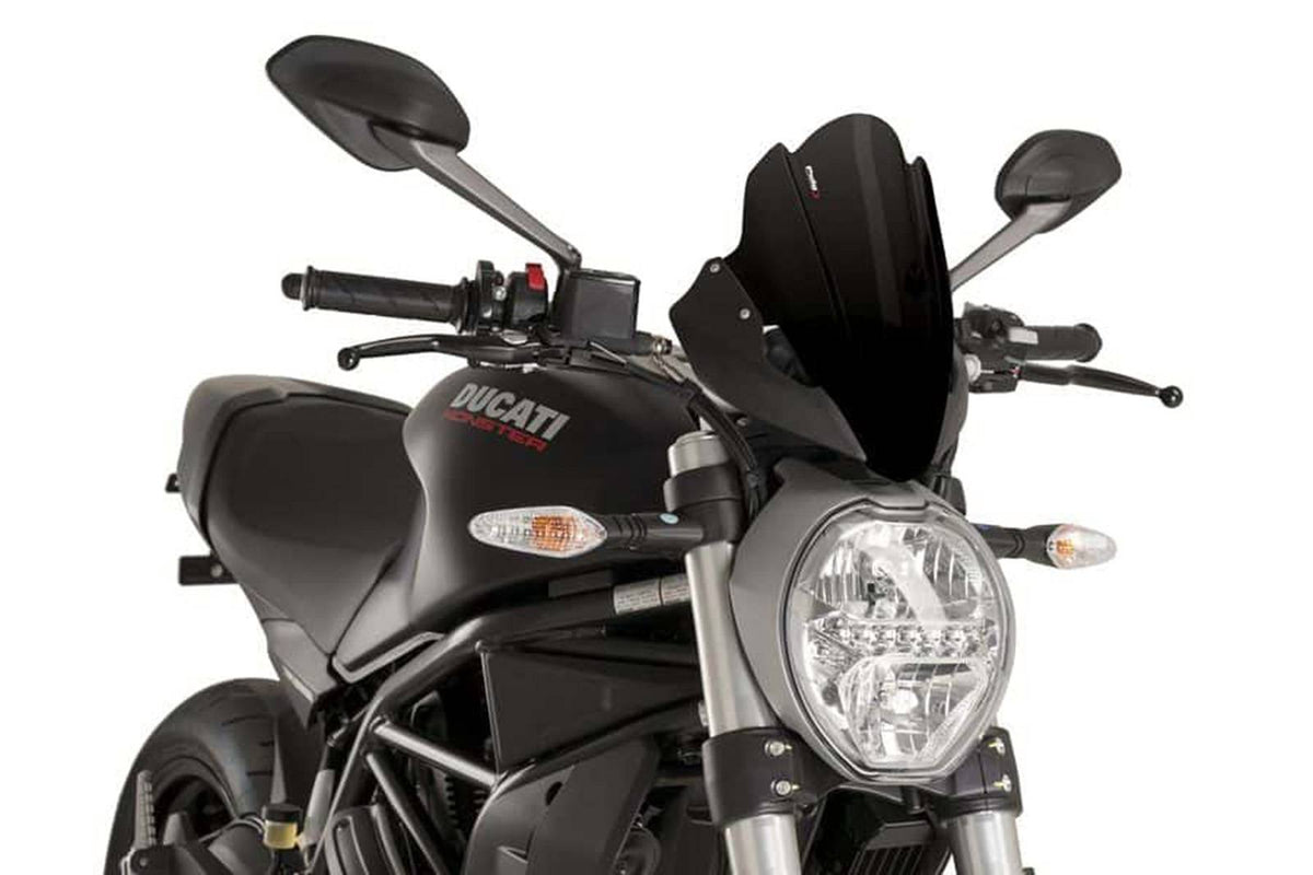 PUIG CUPOLINO SPORT PER DUCATI MONSTER 1200 S 14-16 NERO