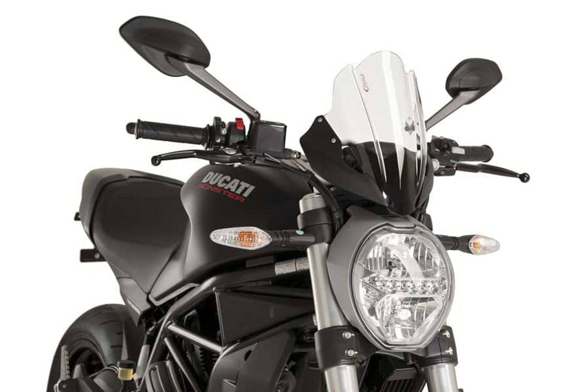 PUIG CUPOLINO SPORT PER DUCATI MONSTER 797 PLUS 17-20 TRASPARENTE