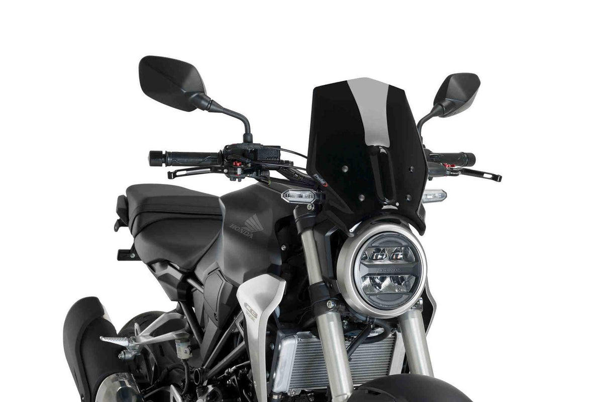 PUIG CUPOLINO NAKED N.G. SPORT PER HONDA CB125R NEO SPORTS CAFE 21-23 NERO