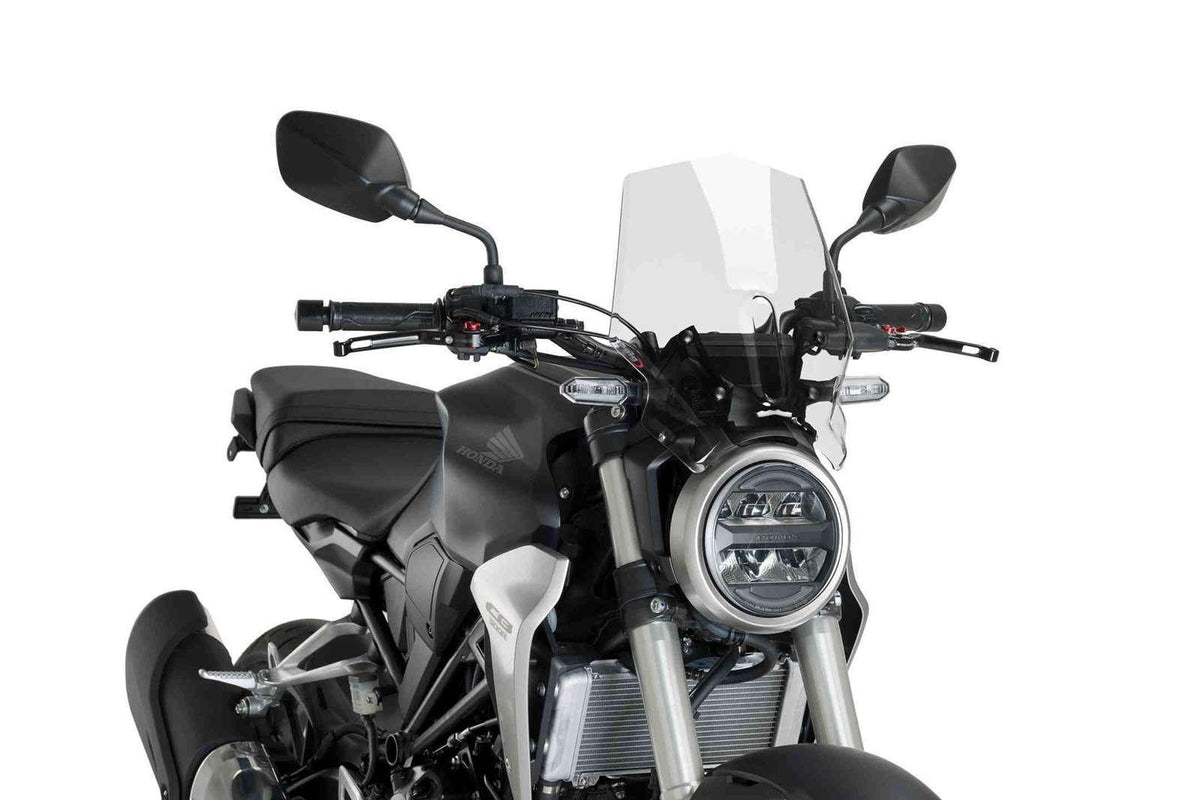 PUIG CUPOLINO NAKED N.G. SPORT PER HONDA CB125R NEO SPORTS CAFE 18-20 TRASPARENTE