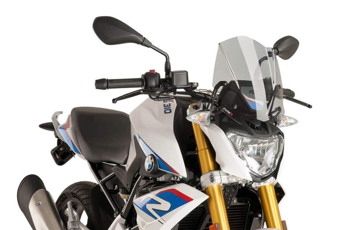 PUIG CUPOLINO NAKED N.G. SPORT PER BMW G310 R 21-25 FUME CHIARO
