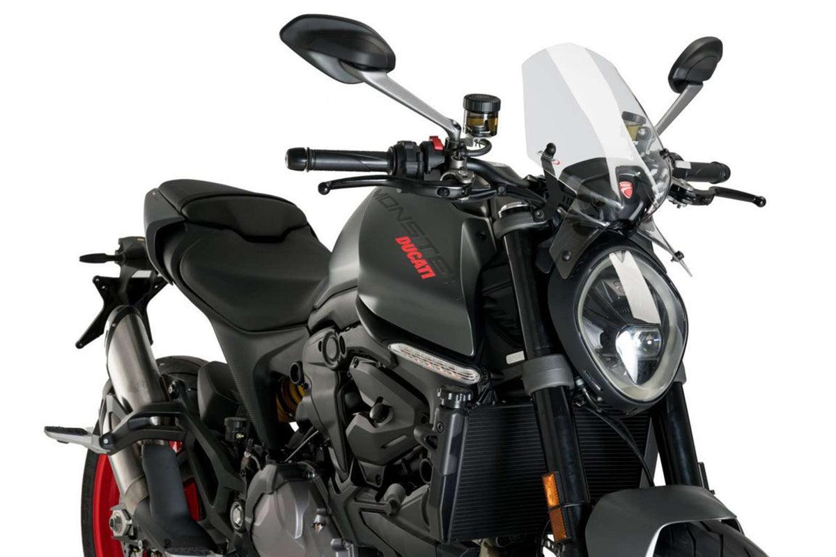 PUIG CUPOLINO NAKED N.G. SPORT PER DUCATI MONSTER 937 24-25 TRASPARENTE