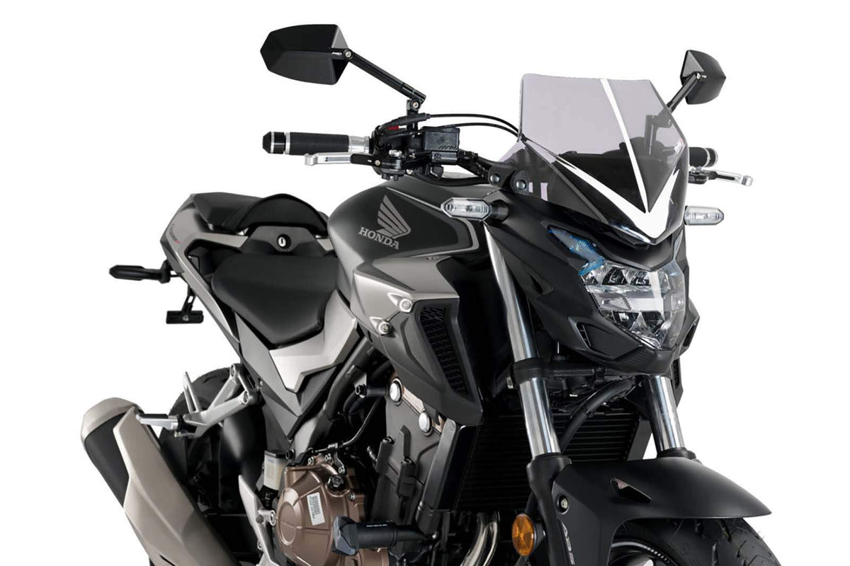 PUIG CUPOLINO NAKED N.G. SPORT PER HONDA CB500F 19-21 FUME CHIARO