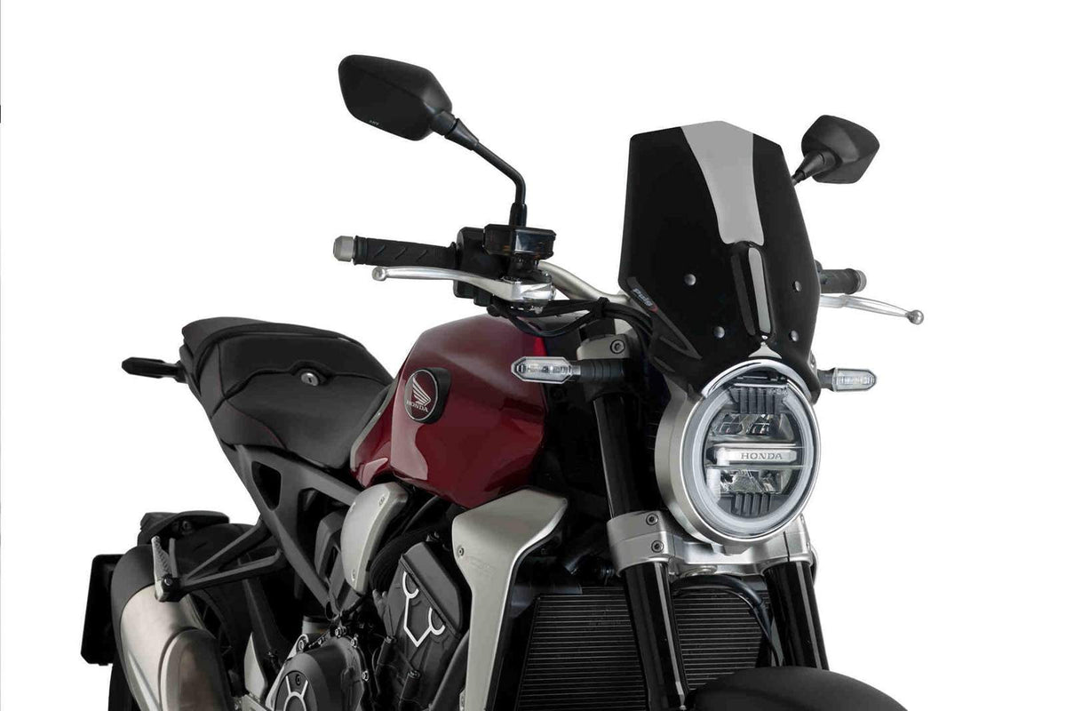 PUIG CUPOLINO NAKED N.G. SPORT PER HONDA CB650R NEO SPORTS CAFE 21-23 NERO