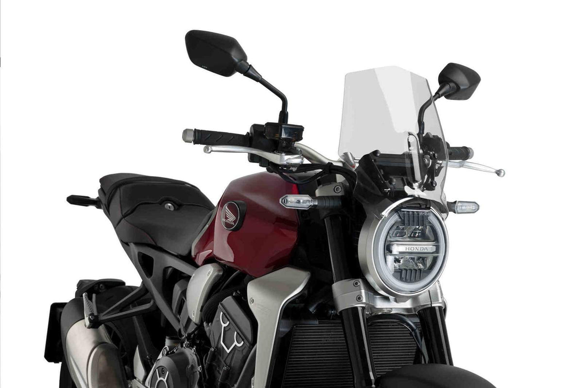PUIG CUPOLINO NAKED N.G. SPORT PER HONDA CB650R NEO SPORTS CAFE 19-20 TRASPARENTE