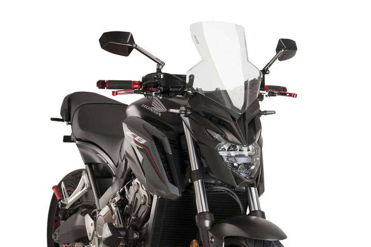 PUIG CUPOLINO NAKED N.G. SPORT PER HONDA CB650F 14-16 TRASPARENTE