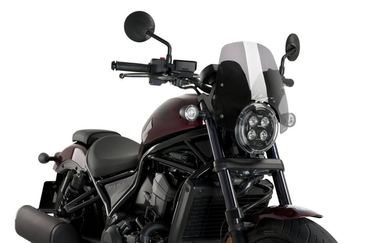 PUIG CUPOLINO NAKED N.G. SPORT PER HONDA CMX1100 REBEL 21-24 FUME CHIARO