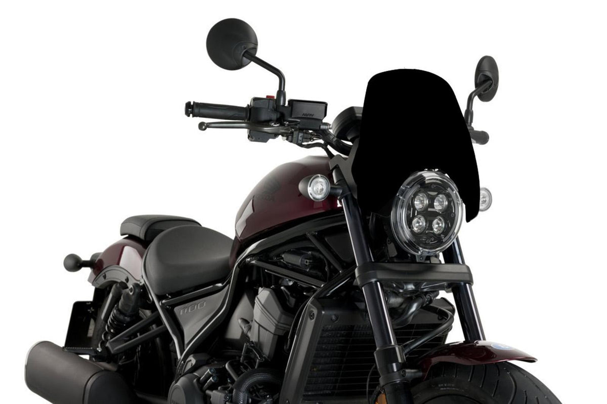 PUIG CUPOLINO NAKED N.G. SPORT PER HONDA CMX1100 REBEL 21-24 NERO