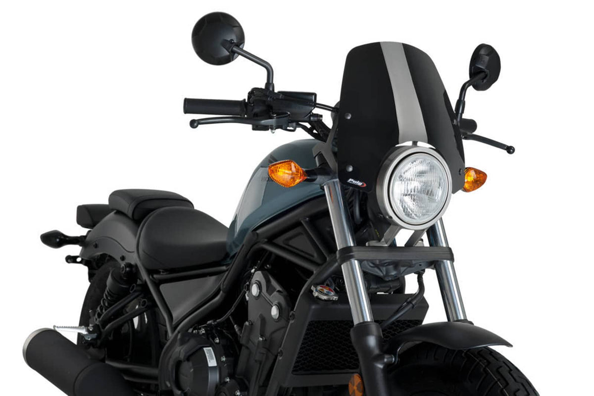 PUIG CUPOLINO NAKED N.G. SPORT PER HONDA CMX500 SE REBEL 20-24 NERO