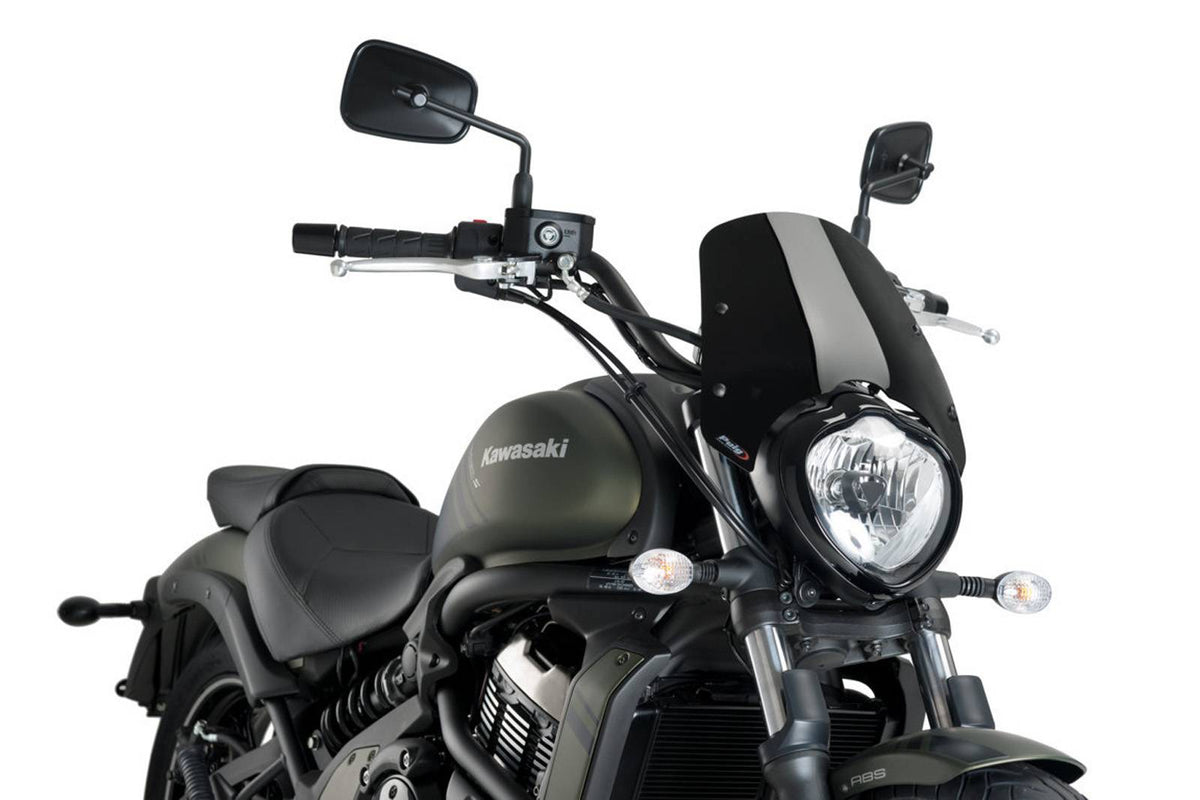 PUIG CUPOLINO NAKED N.G. SPORT PER KAWASAKI VULCAN S 17-20 NERO