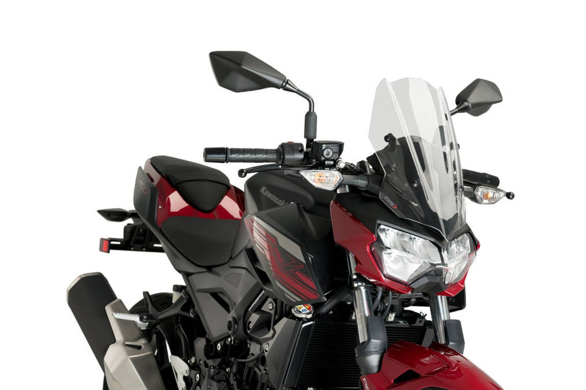 PUIG CUPOLINO NAKED N.G. SPORT PER KAWASAKI Z400 23-24 TRASPARENTE