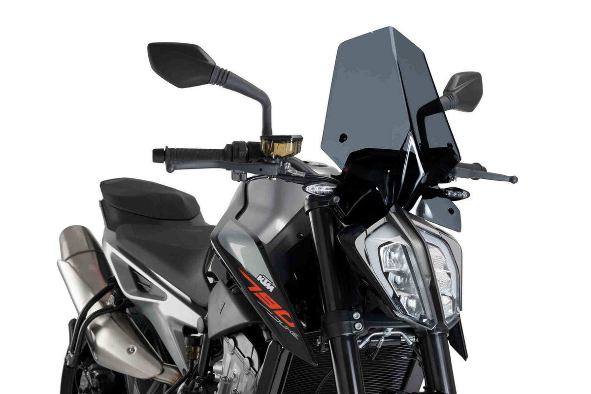 PUIG CUPOLINO NAKED N.G. SPORT PER KTM 890 GP DUKE 21-24 FUME SCURO