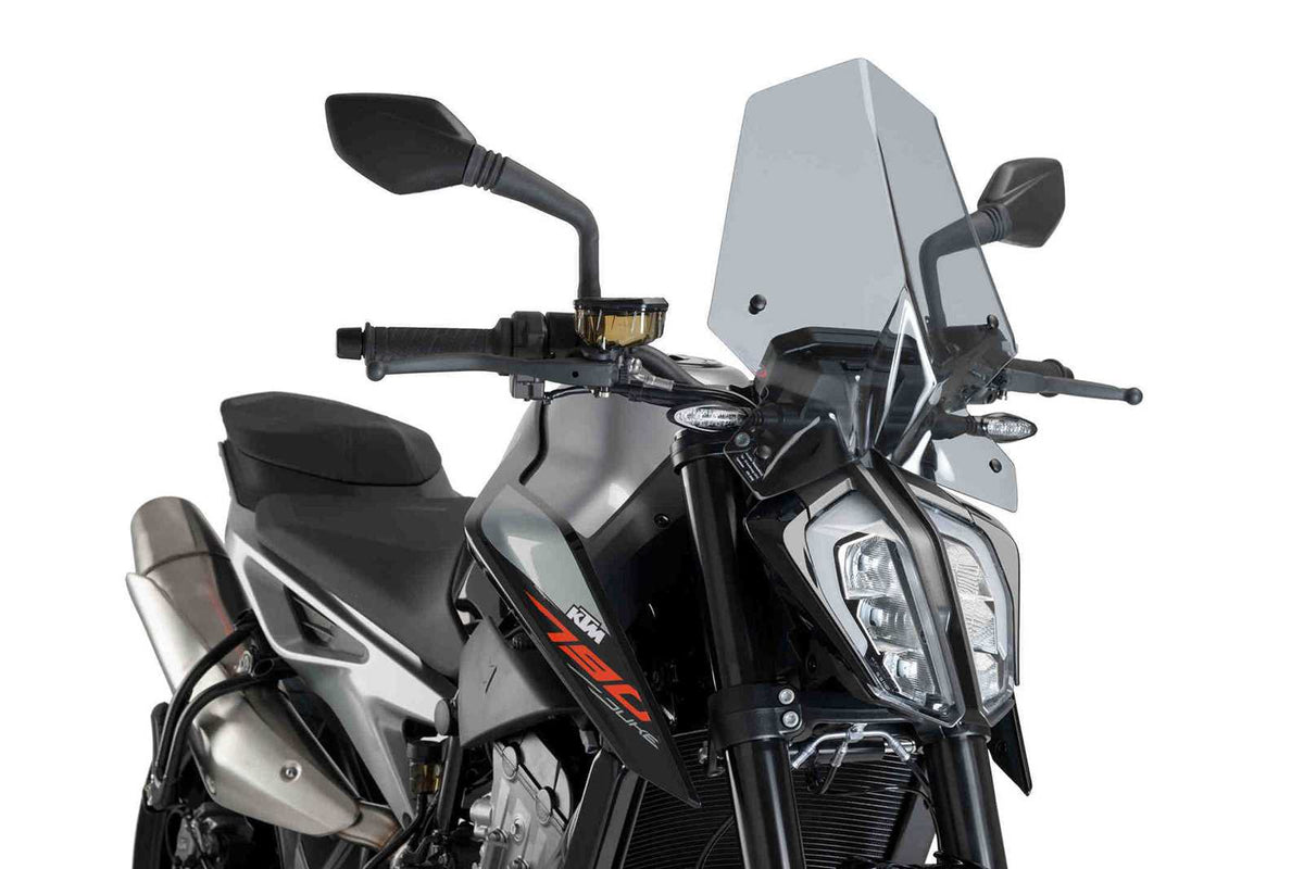 PUIG CUPOLINO NAKED N.G. SPORT PER KTM 890 L DUKE 21-23 FUME CHIARO